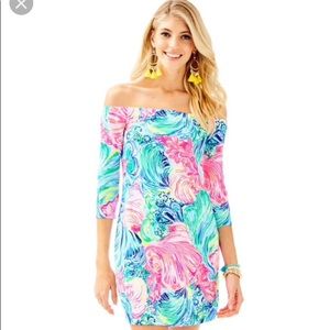 NWT Lilly Pulitzer Laurana off the Shoulder Dress